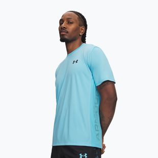 Мъжка тренировъчна тениска Under Armour Tech Utility SS fresco blue/black