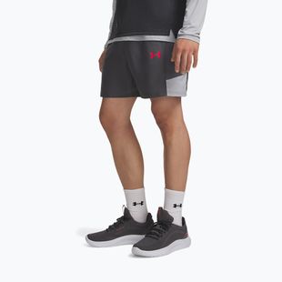 Мъжки тренировъчни шорти Under Armour Tech Utility Shorts castlerock/mod gray/racer red