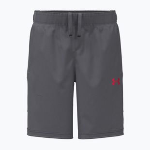 Детски къси панталони/шорти Under Armour Tech Utility Woven Shorts castlerock/mod gray/racer red
