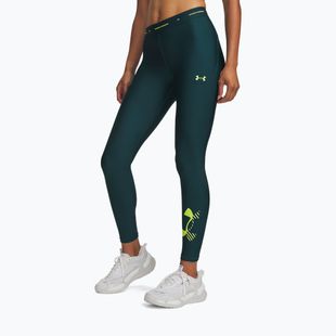 Дамски тренировъчен клин Under Armour HeatGear Novelty Leggings arden green/green citrine