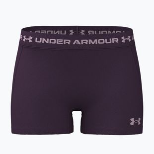 Дамски тренировъчни шорти Under Armour HeatGear Shorty purple echo/mauve pink