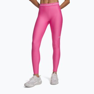 Дамски тренировъчен клин Under Armour HeatGear Leggings pink frenzy/prime pink