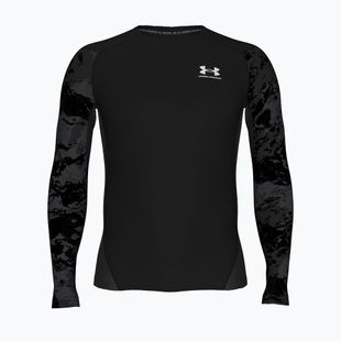 Мъжка блуза с дълъг ръкав за  тренировка Under Armour HG Armour Comp ultimate black/white