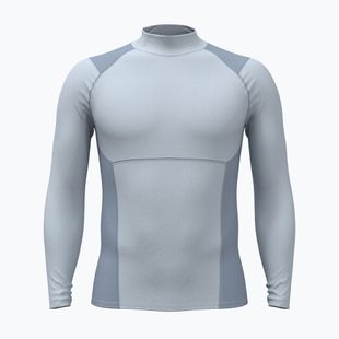 Мъжка блуза с дълъг ръкав за тренировка Under Armour Coldgear Elite Comp Mock blue fog/blue wind/reflective