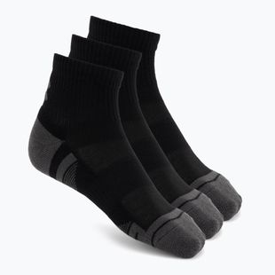 Чорапи Under Armour Perf Tech Qtr 3 pack ultimate black/ultimate black/jet gray