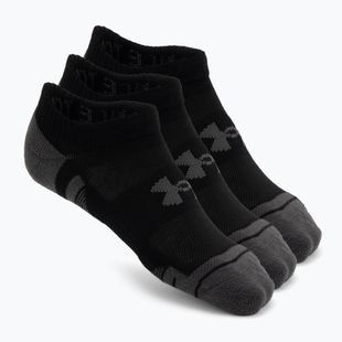 Чорапи Under Armour Perf Tech NS 3 pack ultimate black/ultimate black/jet gray