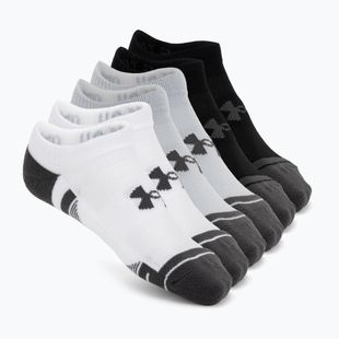 Чорапи Under Armour Perf Tech NS 6 pack mod gray/mod gray/jet gray