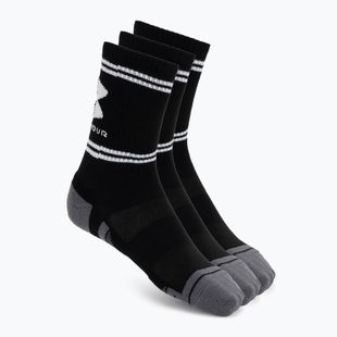 Чорапи Under Armour Perf Tech Nov Crew 3 pack ultimate black/ultimate black/white