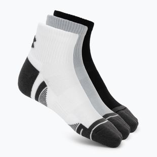 Чорапи Under Armour Perf Tech Qtr 3 pack mod gray/white/jet gray