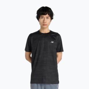 Мъжка тениска за бягане New Balance Sport Essentials Printed black