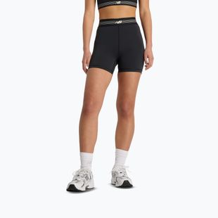 Дамски шорти New Balance AC Fitted 5“ black/white