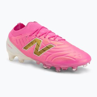 Футболни обувки New Balance Tekela Elite Low V5 FG pink heat/metallic gold/pink satin