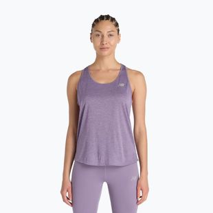 Дамска тениска New Balance Athletics Tank candied violet heather