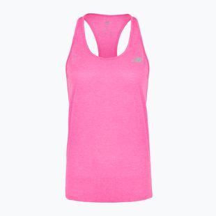 Дамска тениска New Balance Athletics Tank pink heat heather