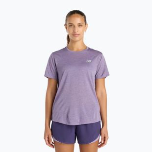 Дамска тениска New Balance Athletics candied violet heather