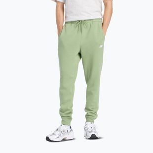 Мъжки панталони New Balance Fleece Jogger oregano
