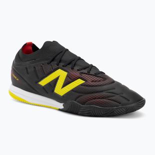 Футболни обувки New Balance Tekela Team Low V5 IN black 100/punch yellow/fire cracker