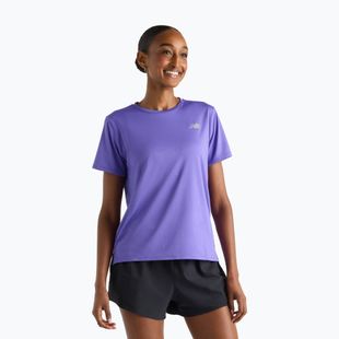 Дамска тениска за бягане New Balance Essentials electric purple