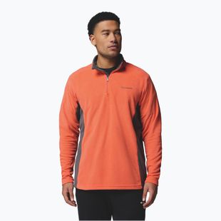 Мъжки поларен суитшърт Columbia Klamath Range II HZ zing/shark