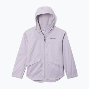 Детско яке за дъжд Columbia Rainy Trails II Fleece lavender pearl