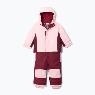 Детски скиорски комплект Columbia Buga IIi Set satin pink/rich wine