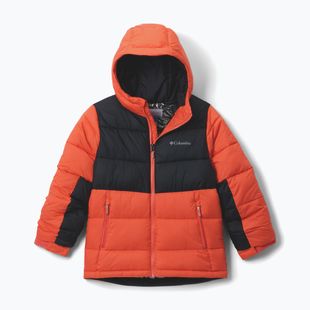Детско подплатено яке Columbia Pike Lake II Hooded zing/black