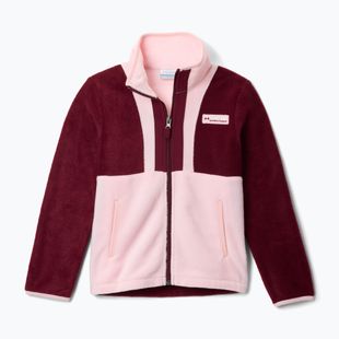 Мъжки суитшърт Columbia Back Bowl II Full Zip rich wine/satin pink