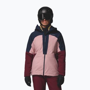 Дамско скиорско яке Columbia Liftline eraser pink/collegiate navy/rich wine