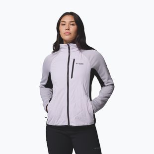 Дамско хибридно яке Columbia Arctic Crest Hybrid Full Zip lavender pearl/black