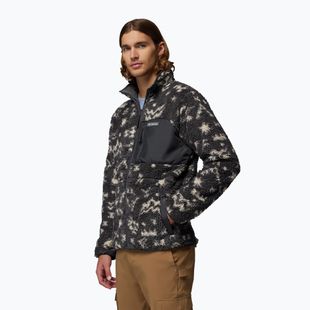 Мъжки суитшърт от полар Columbia Winter Pass Reversible shark/peaked tonal