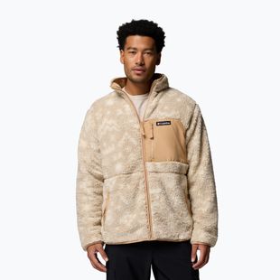 Мъжки суитшърт от полар Columbia Winter Pass Reversible canoe/dark stone/peaked tonal