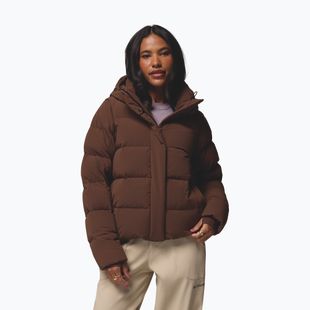 Дамско пухено яке Columbia Amaze Puff Hooded tobacco