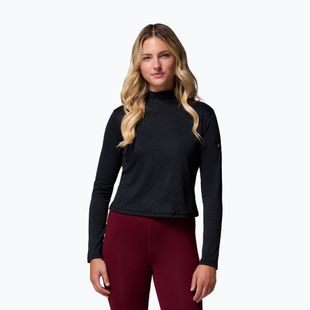 Дамска блуза с дълъг ръкав за трекинг Columbia Granite Point Turtleneck black