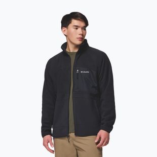 Мъжки поларен суитшърт Columbia Fast Trek Overlay Full Zip black