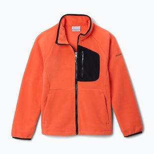 Детски поларен суитшърт Columbia Fast Trek IV Fleece Full Zip zing/black