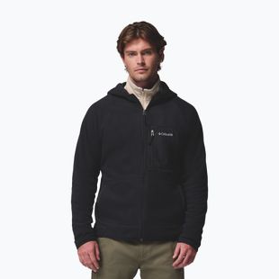 Мъжки суитшърт Columbia Fast Trek Overlay Hooded black
