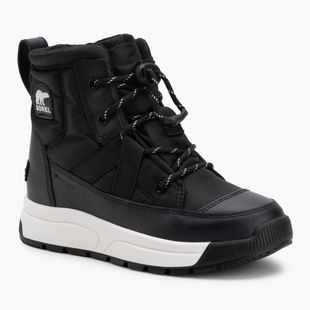 Детски ботуши за сняг Sorel Youth Whitney Mid Wp black/sea salt