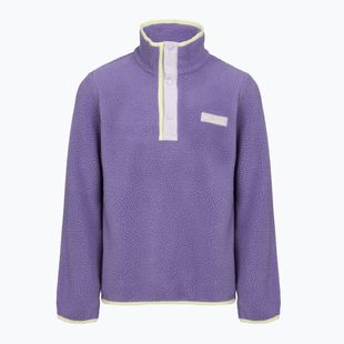 Детски поларен суитшърт Columbia Halvetia II Half Snap Fleece stormwatch/lavender pearl 