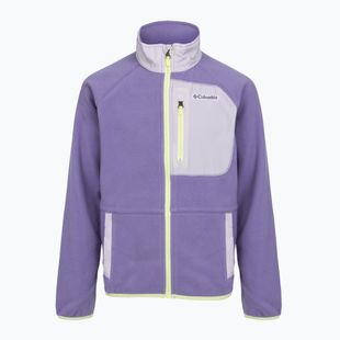 Детски поларен суитшърт Columbia Fast Trek V Full Zip stormwatch/lavender pearl 
