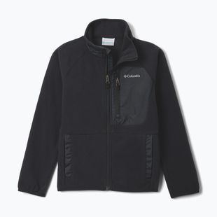 Детски поларен суитшърт Columbia Fast Trek V Full Zip black 