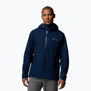 Мъжко софтшел яке Columbia Trailborne 2.5L collegiate navy