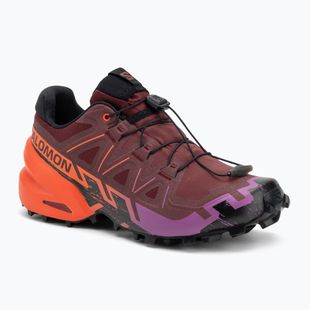 Salomon Speedcross 6 дамски обувки за бягане tawnyp/noctur/redora