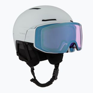 Скиорска каска Salomon Driver Prime Sigma Plus ice flow/sigma sky blue/sigma ice blue