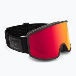 Скиорска маска Salomon Sentry Pro Sigma black/sigma poppy red
