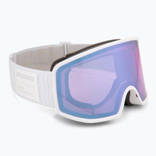 Скиорска маска Salomon Sentry Pro Sigma white/sigma ice blue