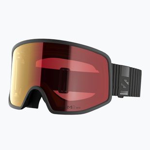 Скиорскa маска Salomon Sentry Pro OTG Sigma Photo S1-S3 black/sigma photo poppy red