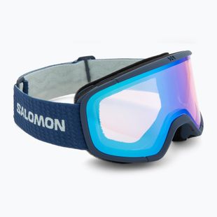 Скиорска маска Salomon Aksium 2.0 dress blue/ml light blue