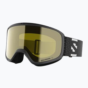 Скиорска маска Salomon Aksium 2.0 Acces black/flash yellow