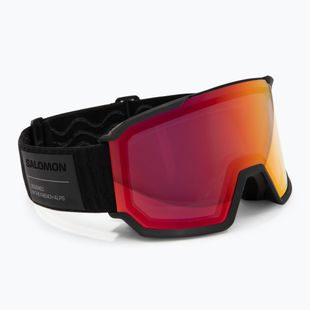 Скиорска маска Salomon S/View 3 Photo black/ml red