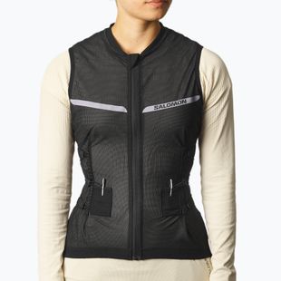 Дамска скиорска жилетка Salomon Flexcell Pro black